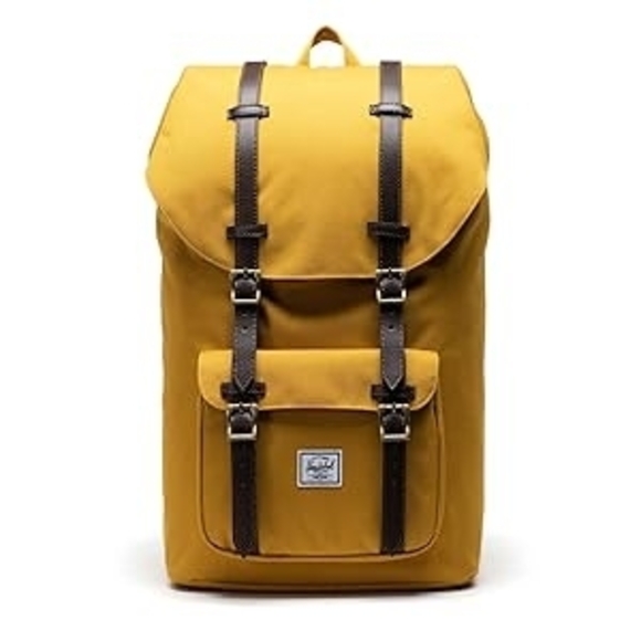 Herschel Supply Company Mustard and Brown Backpack